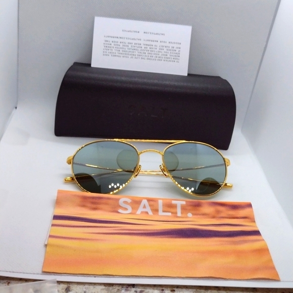 sallt Accessories Salt Optics Fufkin Titanium Aviator Polarized